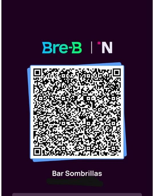 QR Nequi Bar Sombrillas